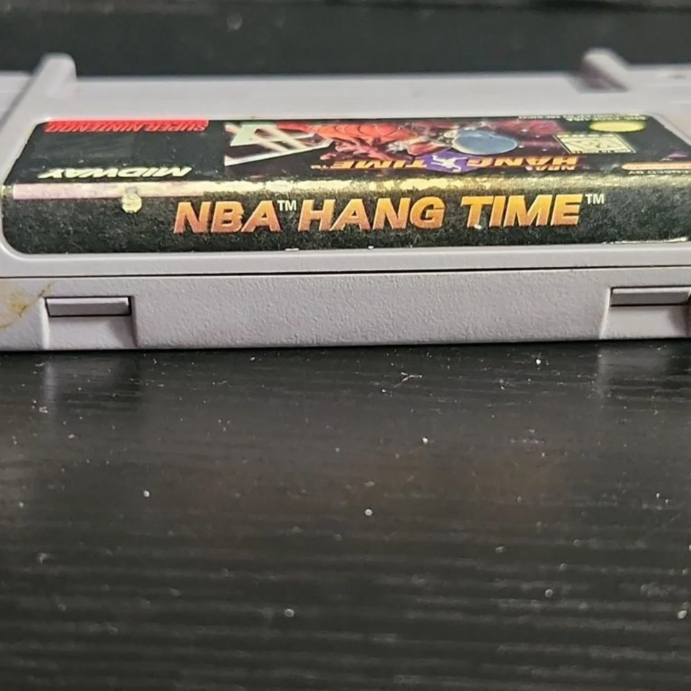 NBA Hang Time Super Nintendo SNES Game‎ Basketball Multiplayer Retro Gaming